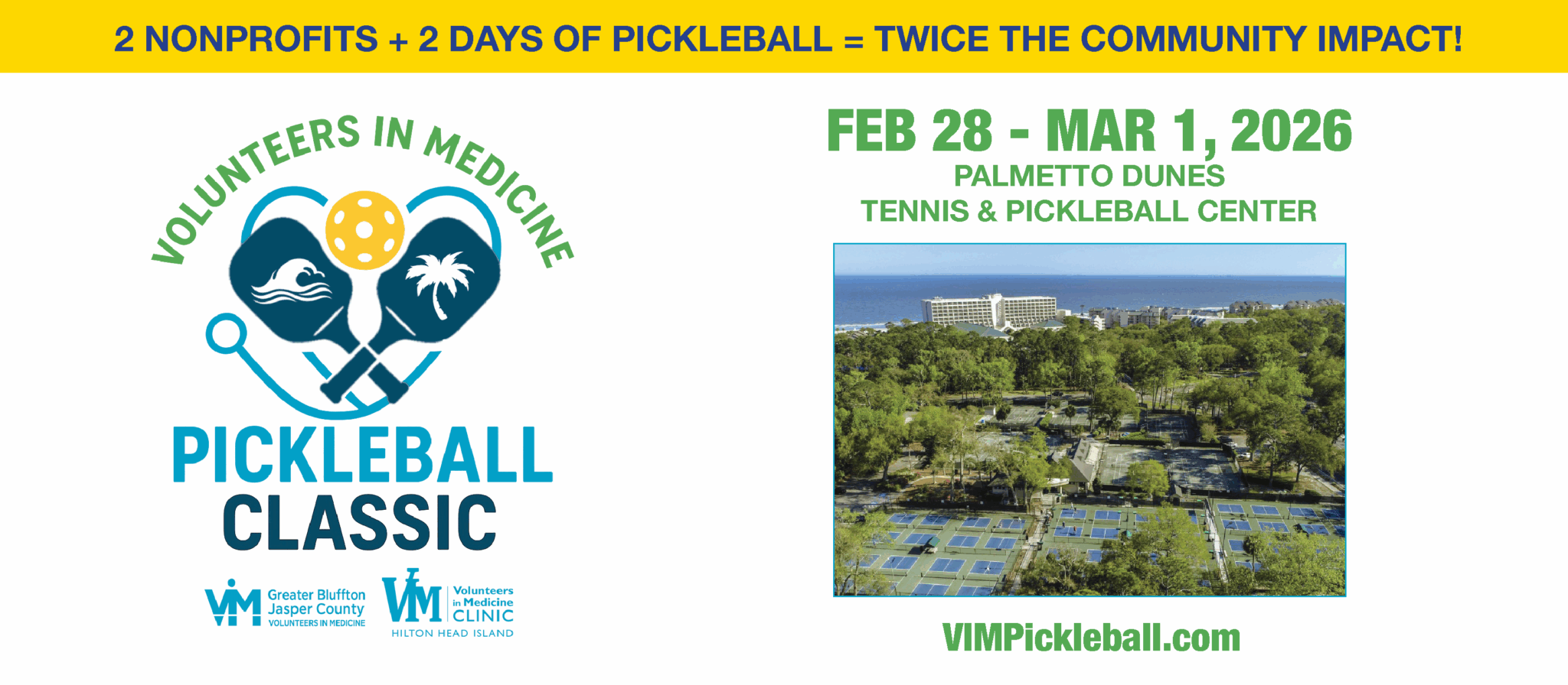 Pickleball Event Header